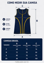Regata Branco com Preto