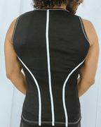 Regata Cut Preta e Branco