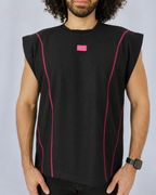 Machão Cut Preto e Rosa