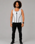 Regata Branco com Preto