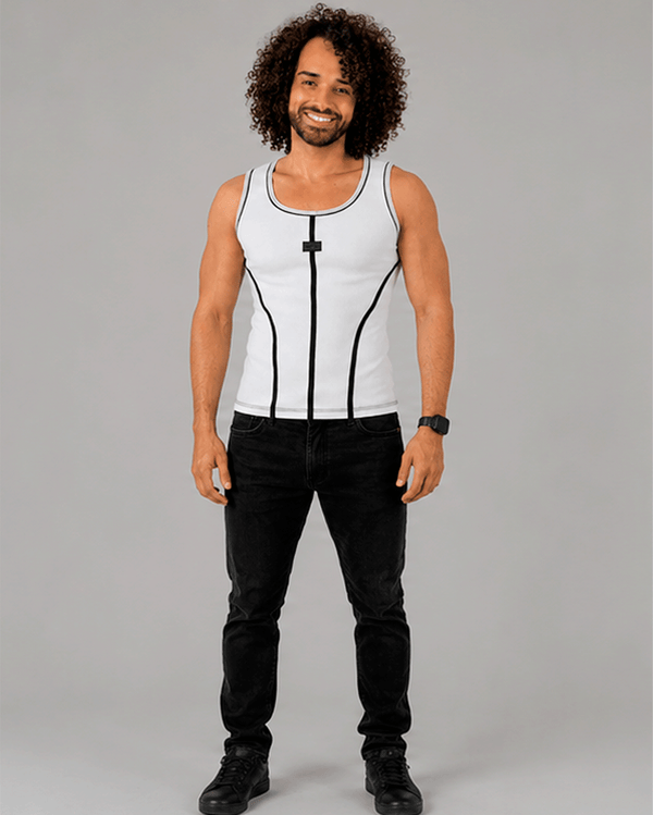 Regata Branco com Preto